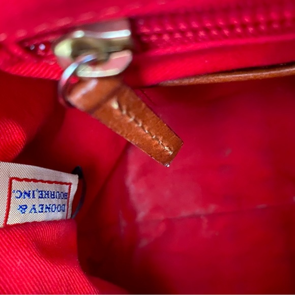 Dooney & Bourke Pebble Grain Tassel Leather Satchel - Picture 10 of 14